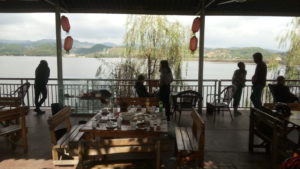 Lunch at Sancha lake