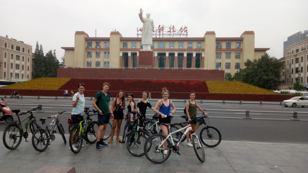 Biking in Chengdu